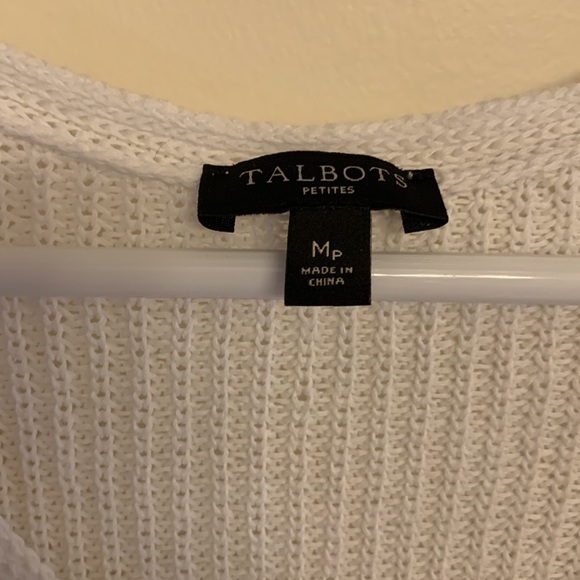 Talbots Loose-knit summer sweater, Mp - Picture 2 of 3